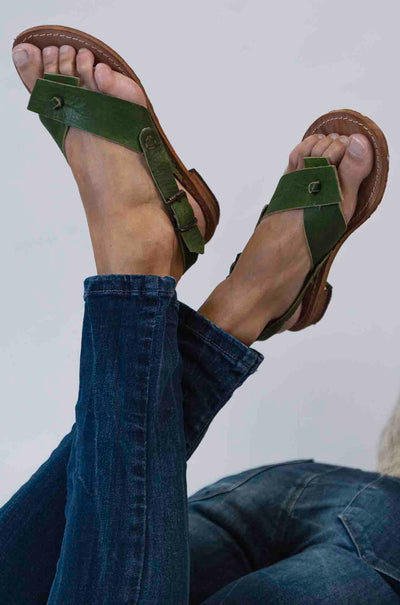 Inkolives - Lido Azzurro Verde Sandals