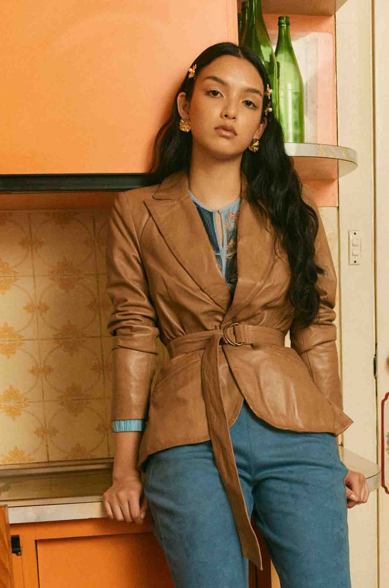 Husk sales leather jacket