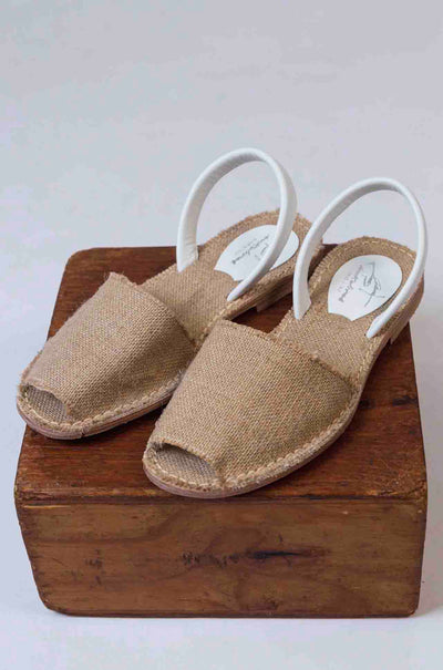 Inkolives - Maiorchina Sandals in Hessian
