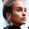 Nicole Fendel - Rashida Statement Earrings in Gold