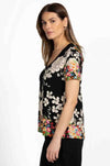 Johnny Was - Redland Favourite S/S V-Neck Swing Tee