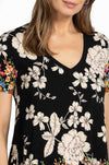 Johnny Was - Redland Favourite S/S V-Neck Swing Tee