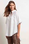 Mela Purdie - Relaxed Cuff Shirt in Pure Linen