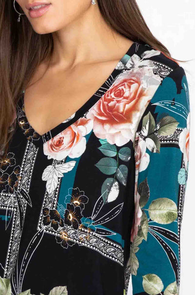 Johnny Was - Rosabel Favourite L/S V-Neck Tee