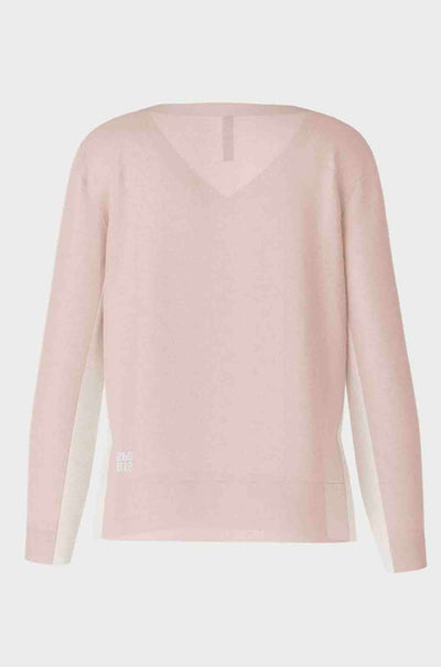 Marc Cain - V-Neck Rib Side Sweater