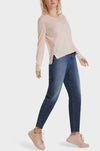Marc Cain - V-Neck Rib Side Sweater