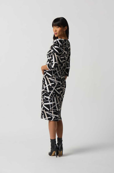 Joseph Ribkoff - Scoop Neck Sheath Dress