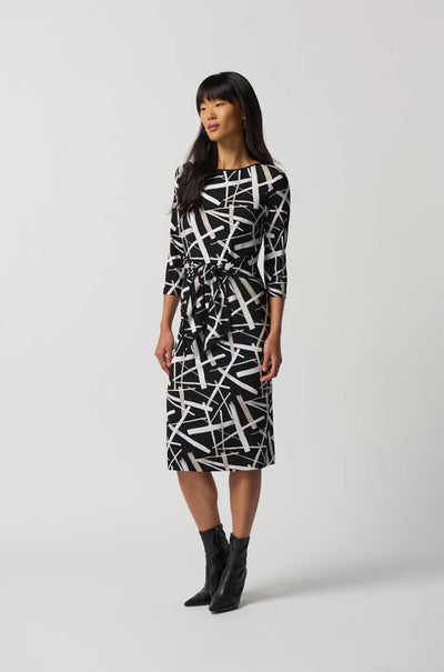 Joseph Ribkoff - Scoop Neck Sheath Dress