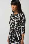 Joseph Ribkoff - Scoop Neck Sheath Dress