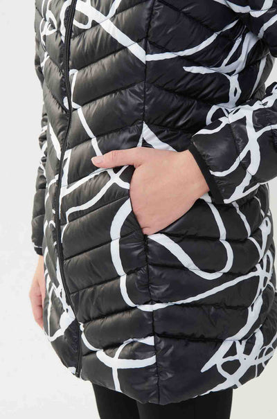 Joseph Ribkoff - Script Print Puffer