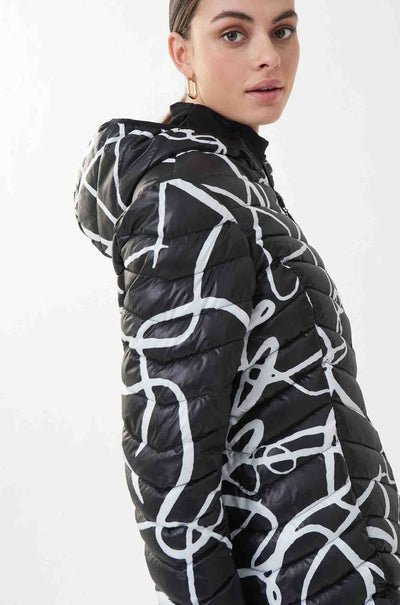Joseph Ribkoff - Script Print Puffer