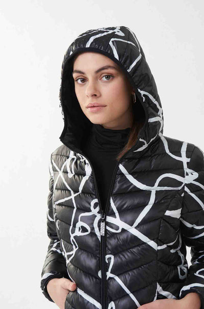 Joseph Ribkoff - Script Print Puffer