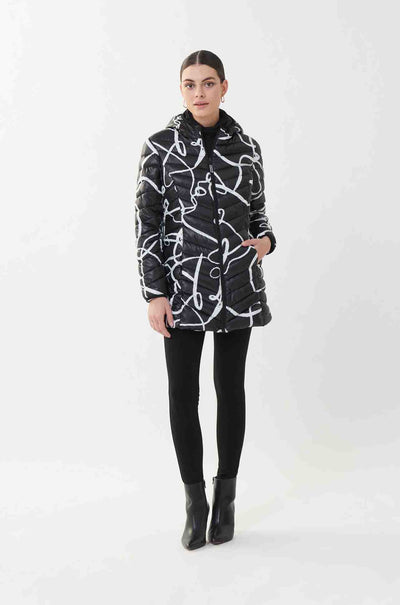 Joseph Ribkoff - Script Print Puffer