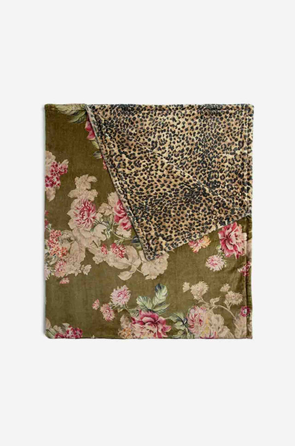 Johnny Was Vintage Rose Cozy Blanket Zambezee