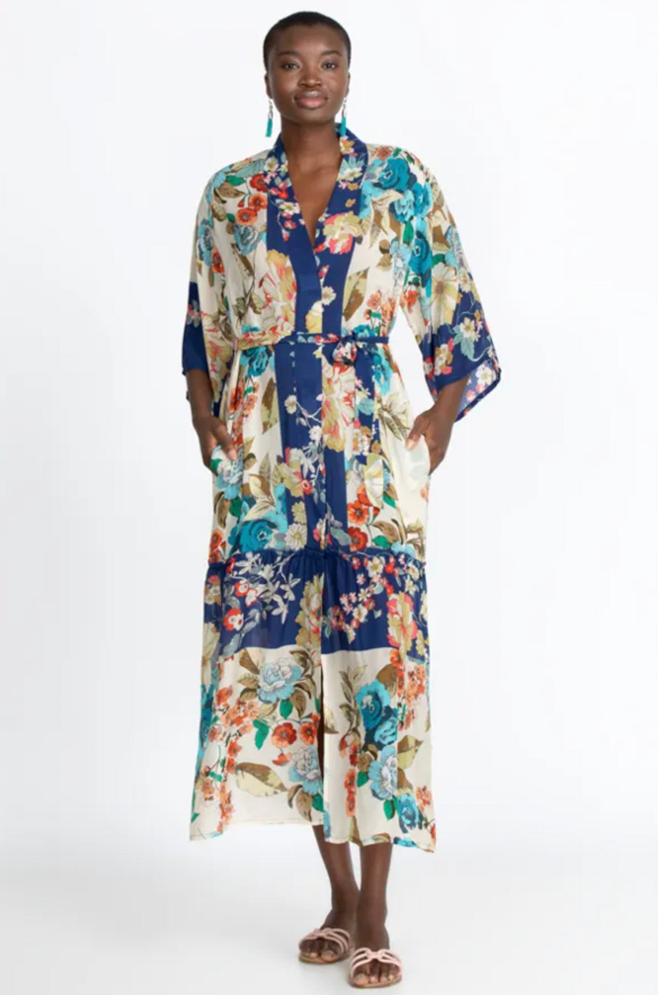 Johnny was silk kimono dress sale