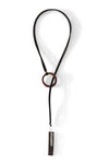 Mulberry Mongoose - Suede Circle & Block Necklace