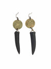 Mulberry Mongoose - Gypsy Snare Coin Earrings