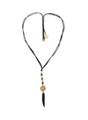 Mulberry Mongoose - Heritage Trio Coin Spear Necklace