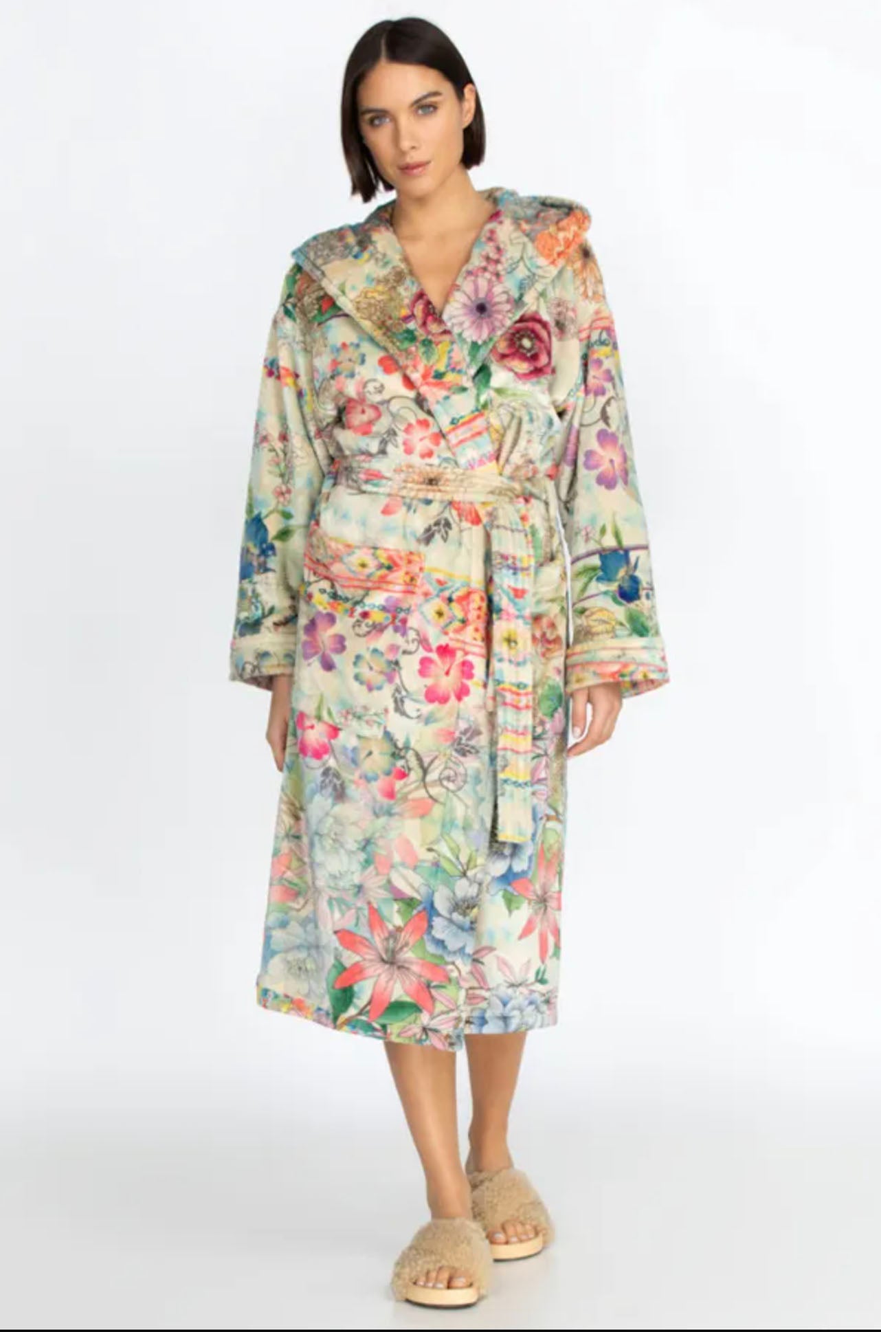 Johnny Was - Mixed Wave Cozy Robe - Zambezee