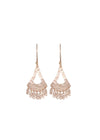Nicole Fendel Jewellery - Kiara Mini Tassel Earring in Rose Gold