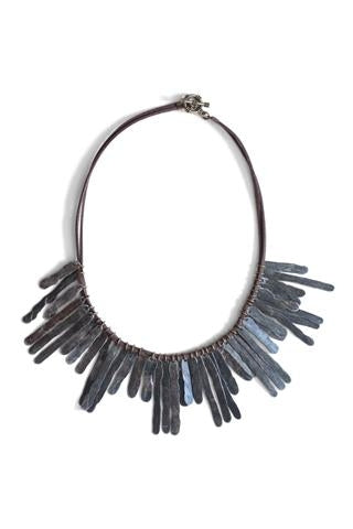 Mulberry Mongoose - Organic Chunky Necklace