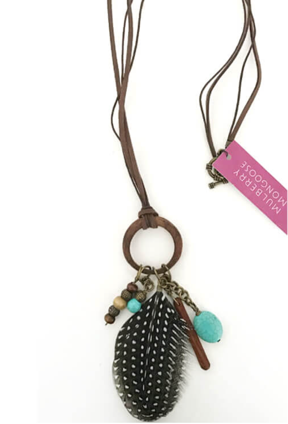 Mulberry Mongoose - Pocohantis Necklace